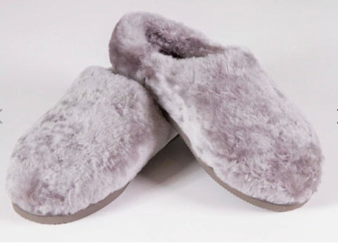 Super Soft Sheepskin Slipper Grey