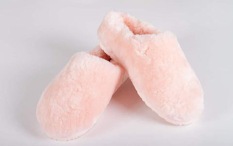 Super Soft Sheepskin Slipper Pink