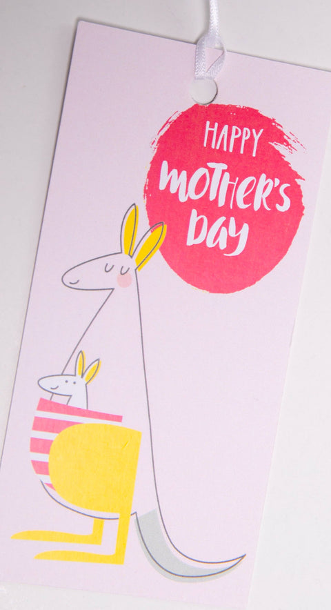 Mothers Day Gift Tag Kangaroo