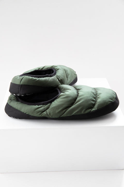 Slipper Quilted Army Green His & Hers
