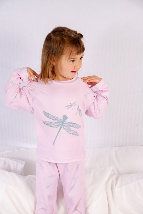Kids Dragonfly PJ's Pink  🇿🇦
