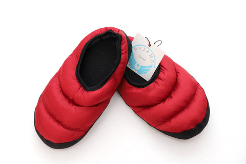 Slipper Quilted Red His & Hers