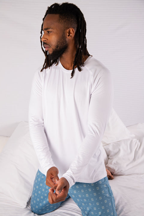 Mens Super Soft Raglan Tee White 🇿🇦