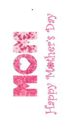 MOM Happy Mothers Day Gift Tag
